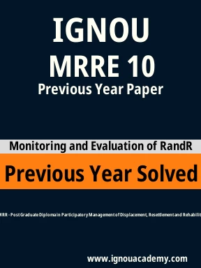 MRRE 10 Previous Year Solved Question Paper