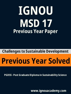 MSD 17 Previous Year Solved Question Paper