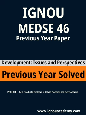 MEDSE 46 Previous Year Solved Question Paper