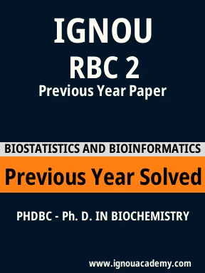RBC 2 Previous Year Solved Question Paper