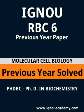 RBC 6 Previous Year Solved Question Paper