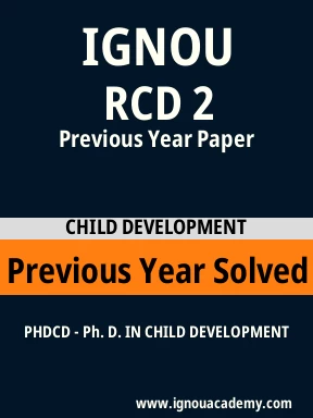 RCD 2 Previous Year Solved Question Paper