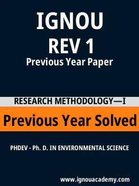 REV 1 Previous Year Solved Question Paper