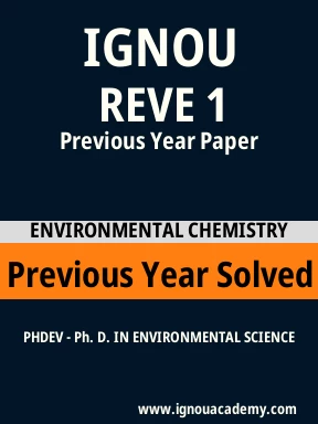 REVE 1 Previous Year Solved Question Paper