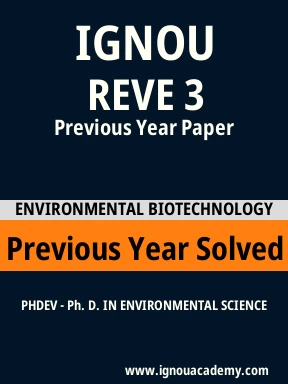REVE 3 Previous Year Solved Question Paper