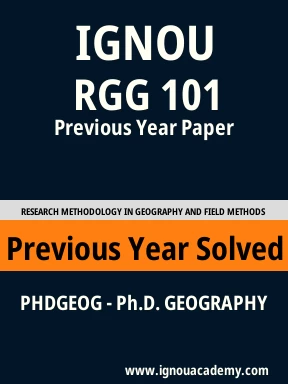 RGG 101 Previous Year Solved Question Paper