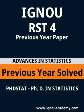 RST 4 Previous Year Solved Question Paper