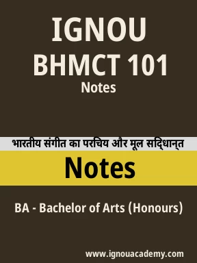 BHMCT 101 Solved Assignment