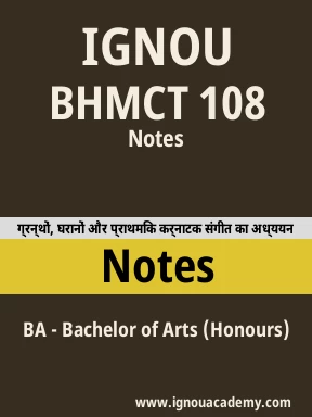 BHMCT 108 Solved Assignment