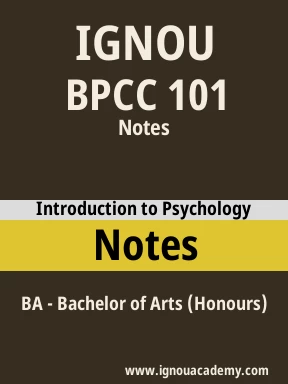 BPCC 101 Solved Assignment