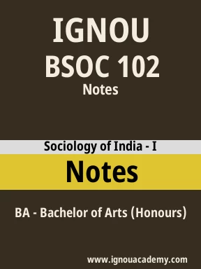 BSOC 102 Solved Assignment