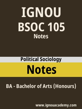 BSOC 105 Solved Assignment