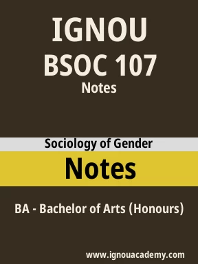 BSOC 107 Solved Assignment