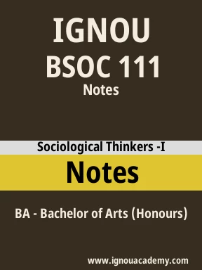 BSOC 111 Solved Assignment