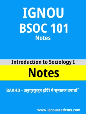 BSOC 101 Solved Assignment