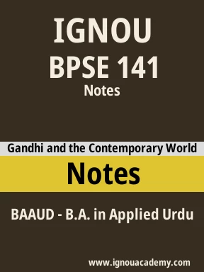BPSE 141 Solved Assignment