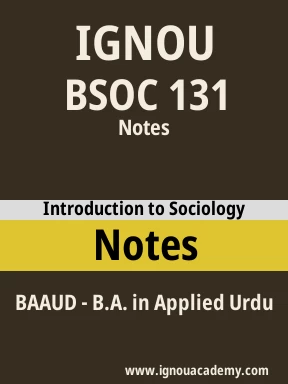 BSOC 131 Solved Assignment