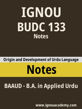 BUDC 133  Solved Assignment