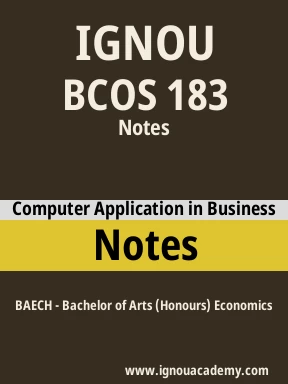 BCOS 183 Solved Assignment