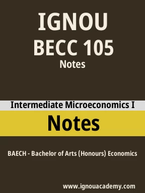 BECC 105 Solved Assignment