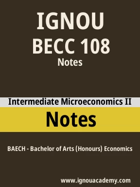 BECC 108 Solved Assignment