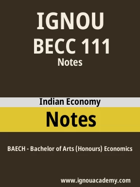 BECC 111 Solved Assignment