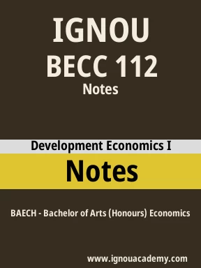 BECC 112 Solved Assignment
