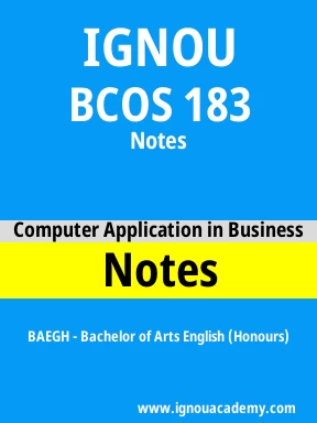 BCOS 183 Solved Assignment