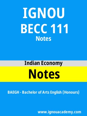 BECC 111 Solved Assignment