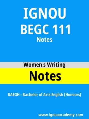 BEGC 111 Solved Assignment