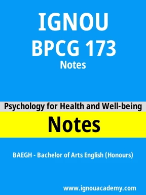 BPCG 173 Solved Assignment