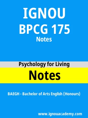 BPCG 175 Solved Assignment