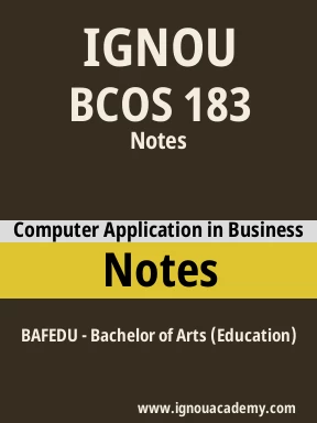 BCOS 183 Solved Assignment