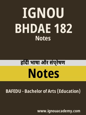 BHDAE 182 Solved Assignment