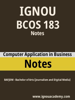 BCOS 183 Solved Assignment
