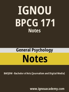 BPCG 171 Solved Assignment