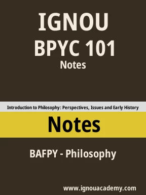 BPYC 101 Solved Assignment