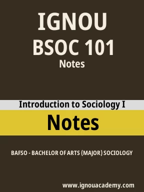 BSOC 101 Solved Assignment
