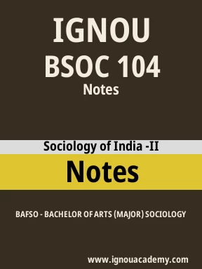 BSOC 104 Solved Assignment