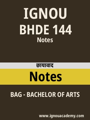 BHDE 144 Solved Assignment
