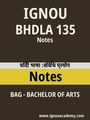 BHDLA 135 Solved Assignment