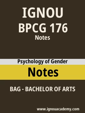 BPCG 176 Solved Assignment