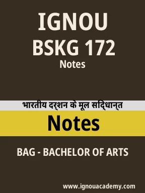 BSKG 172 Solved Assignment
