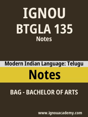 BTGLA 135 Solved Assignment