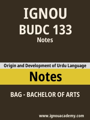 BUDC 133  Solved Assignment