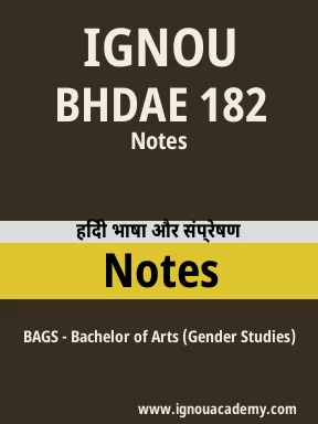 BHDAE 182 Solved Assignment