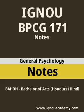 BPCG 171 Solved Assignment
