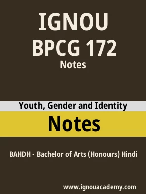 BPCG 172 Solved Assignment