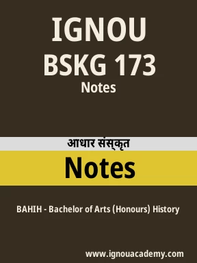 BSKG 173 Solved Assignment