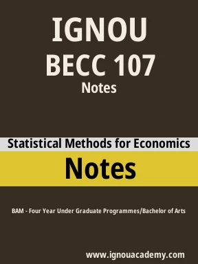 BECC 107 Solved Assignment